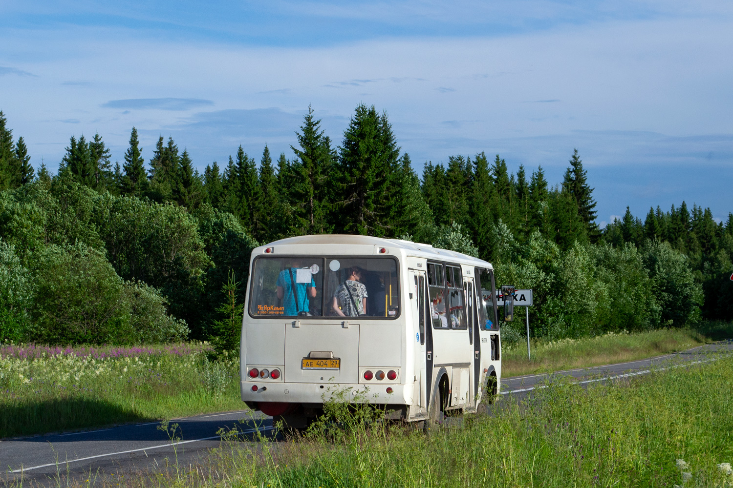 Архангельская область, ВСА3033 (ПАЗ-32054) № АЕ 404 29