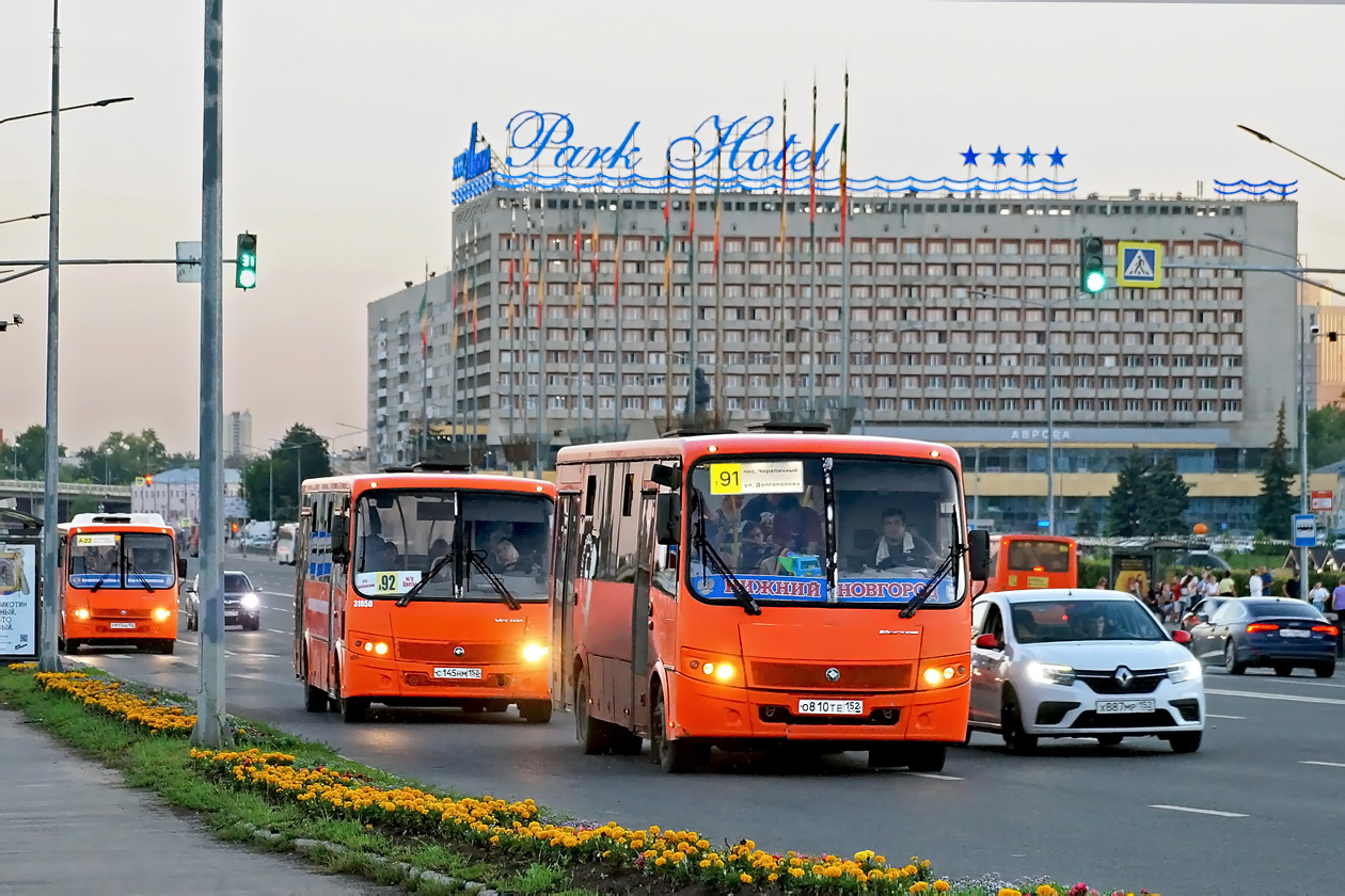 Ніжагародская вобласць, ПАЗ-320414-04 "Вектор" № О 810 ТЕ 152