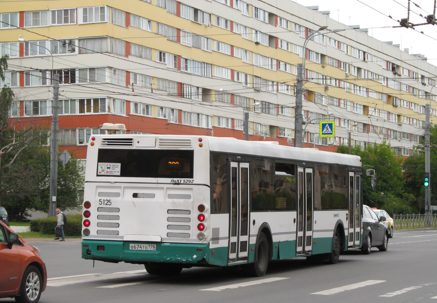 Санкт-Петербург, ЛиАЗ-5292.60 № 5125