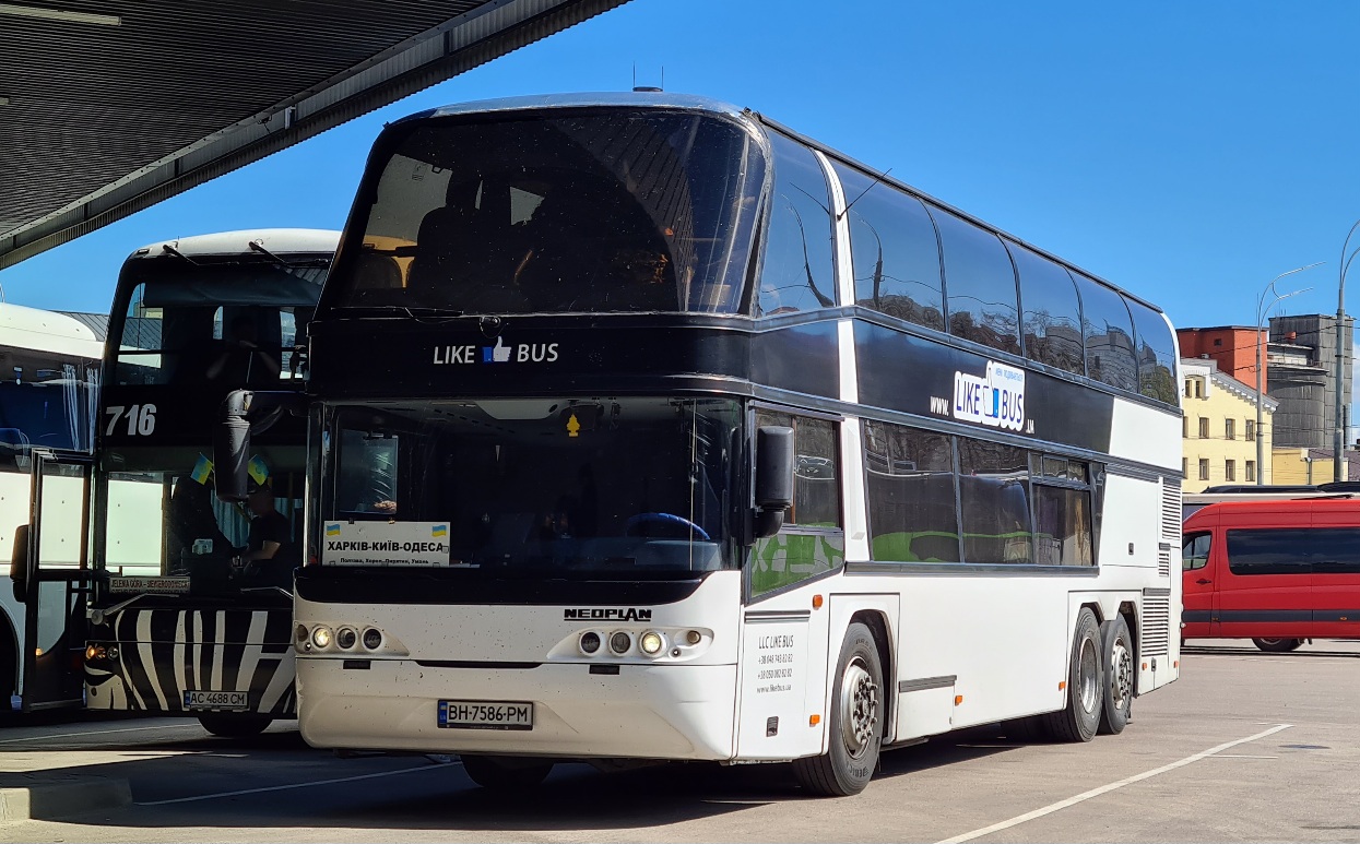 Одесская область, Neoplan N122/3 Skyliner № BH 7586 PM