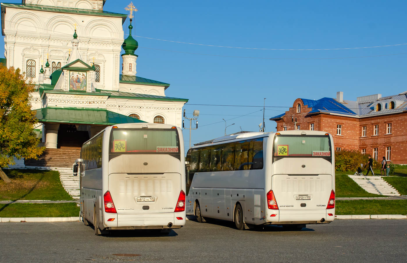 Пермский край, Yutong ZK6122H9 № О 812 ТЕ 159