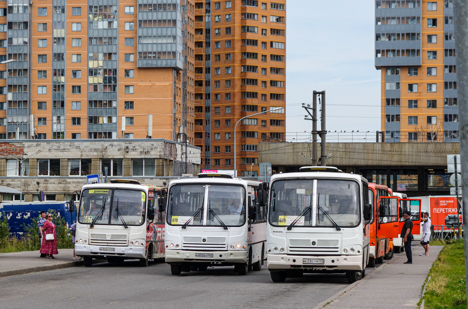 Ленинградская область, ПАЗ-320402-05 № В 330 ТМ 47