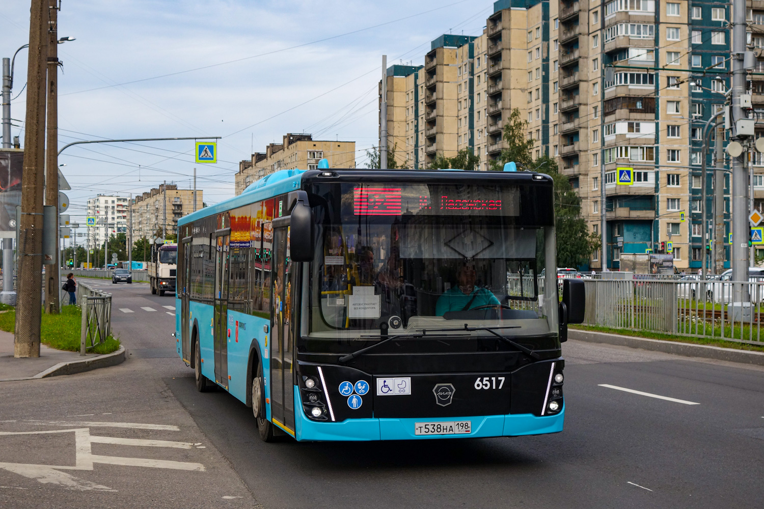 Санкт-Петербург, ЛиАЗ-5292.65 № 6517