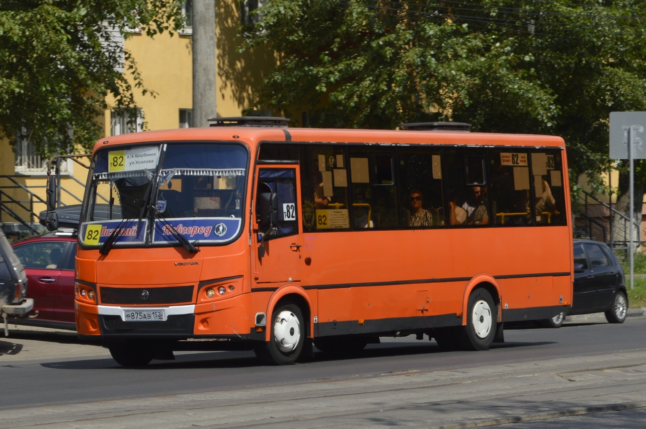 Nizhegorodskaya region, PAZ-320414-04 "Vektor" Nr. Р 875 АВ 152