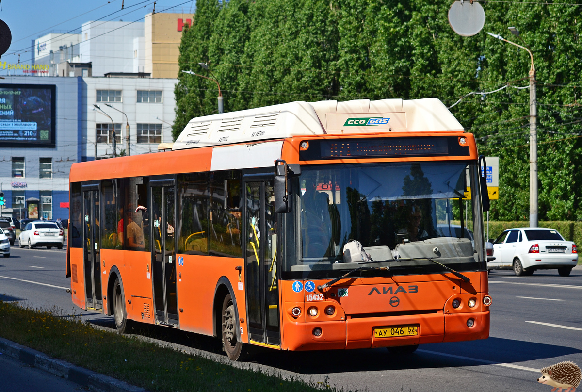 Nizhegorodskaya region, LiAZ-5292.67 (CNG) Nr. 15432