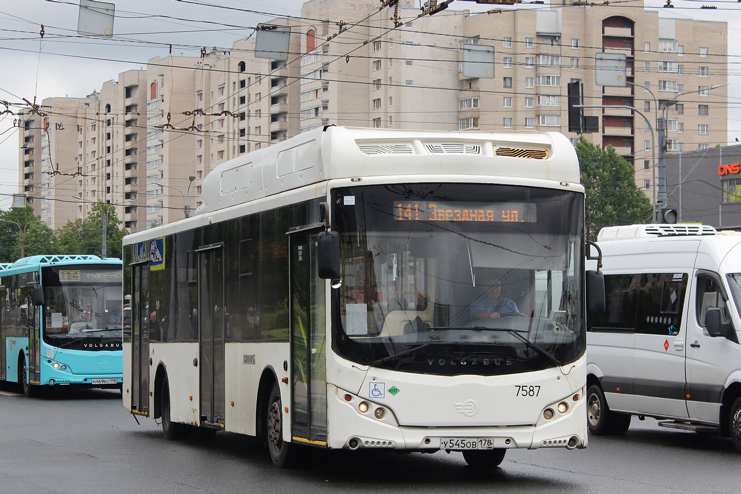 Санкт-Петербург, Volgabus-5270.G2 (CNG) № 7587