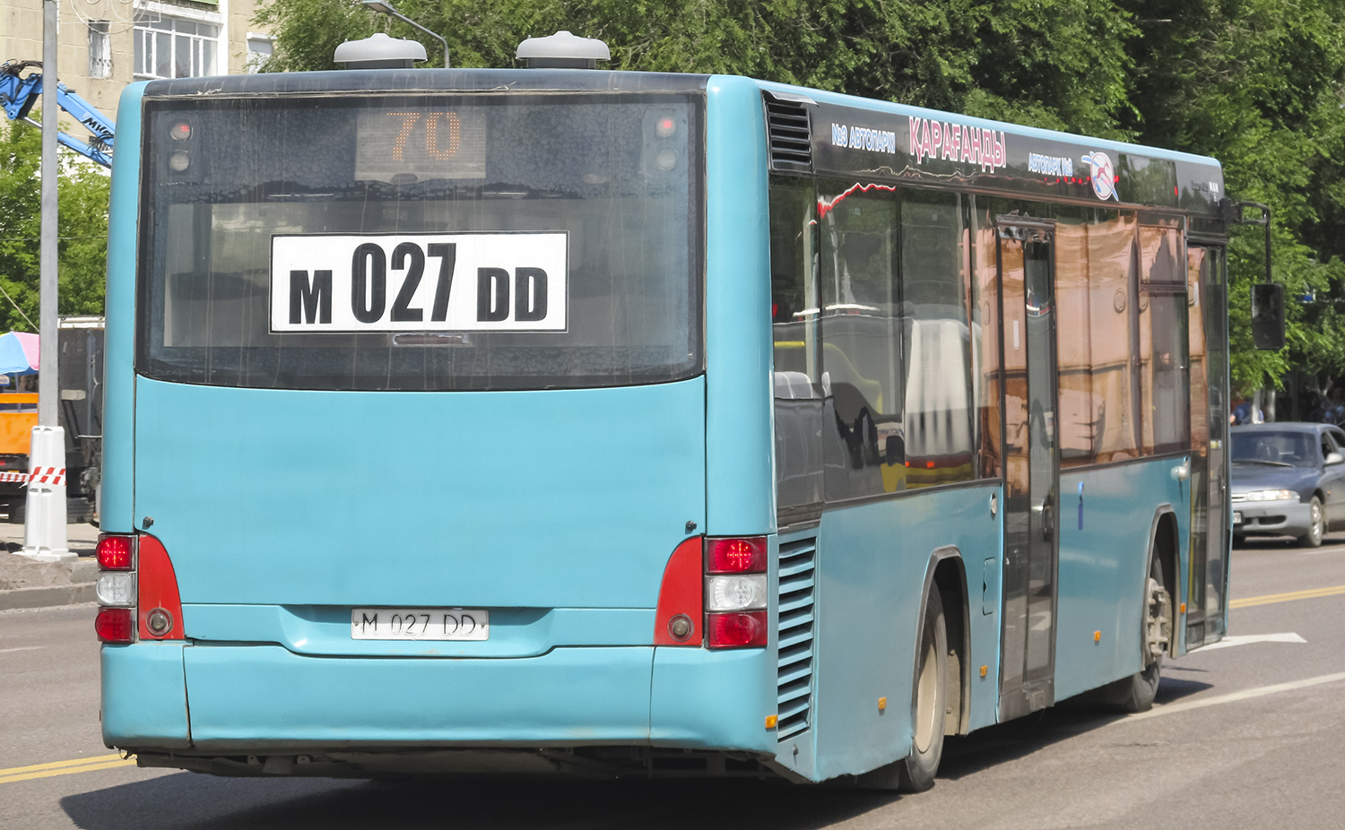 Карагандинская область, MAN A78 Lion's City LE EL283 № M 027 DD