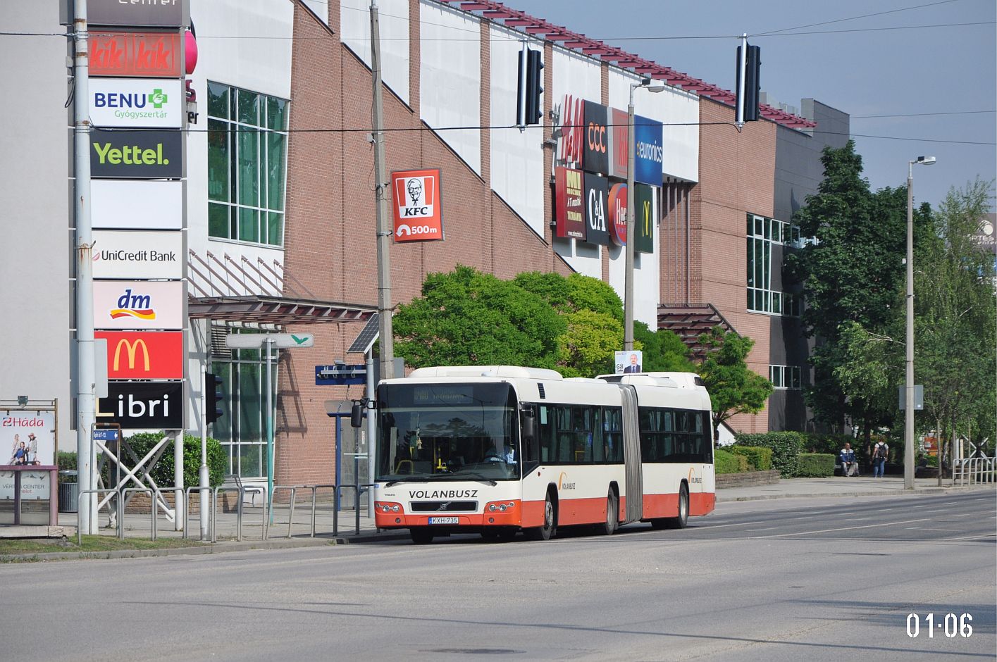 Венгрия, Volvo 7700A № KXH-735