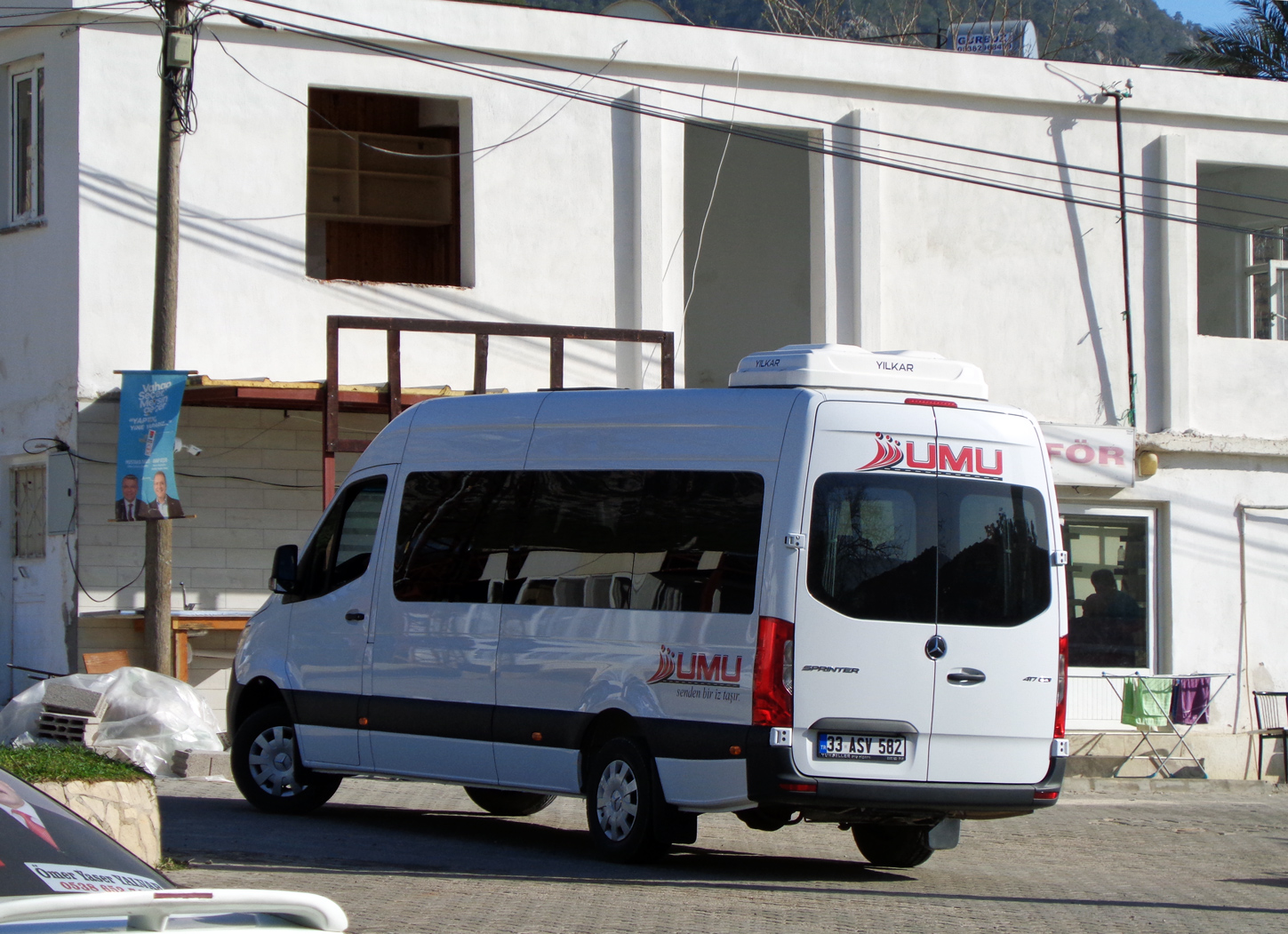 Турция, Mercedes-Benz Sprinter W907 417CDI № 33 ASV 582