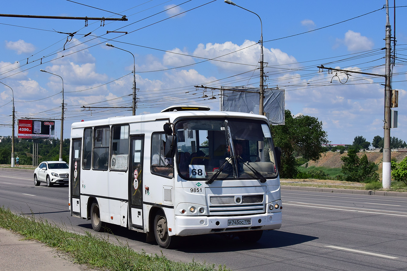 Волгоградская область, ПАЗ-320302-11 № 9851