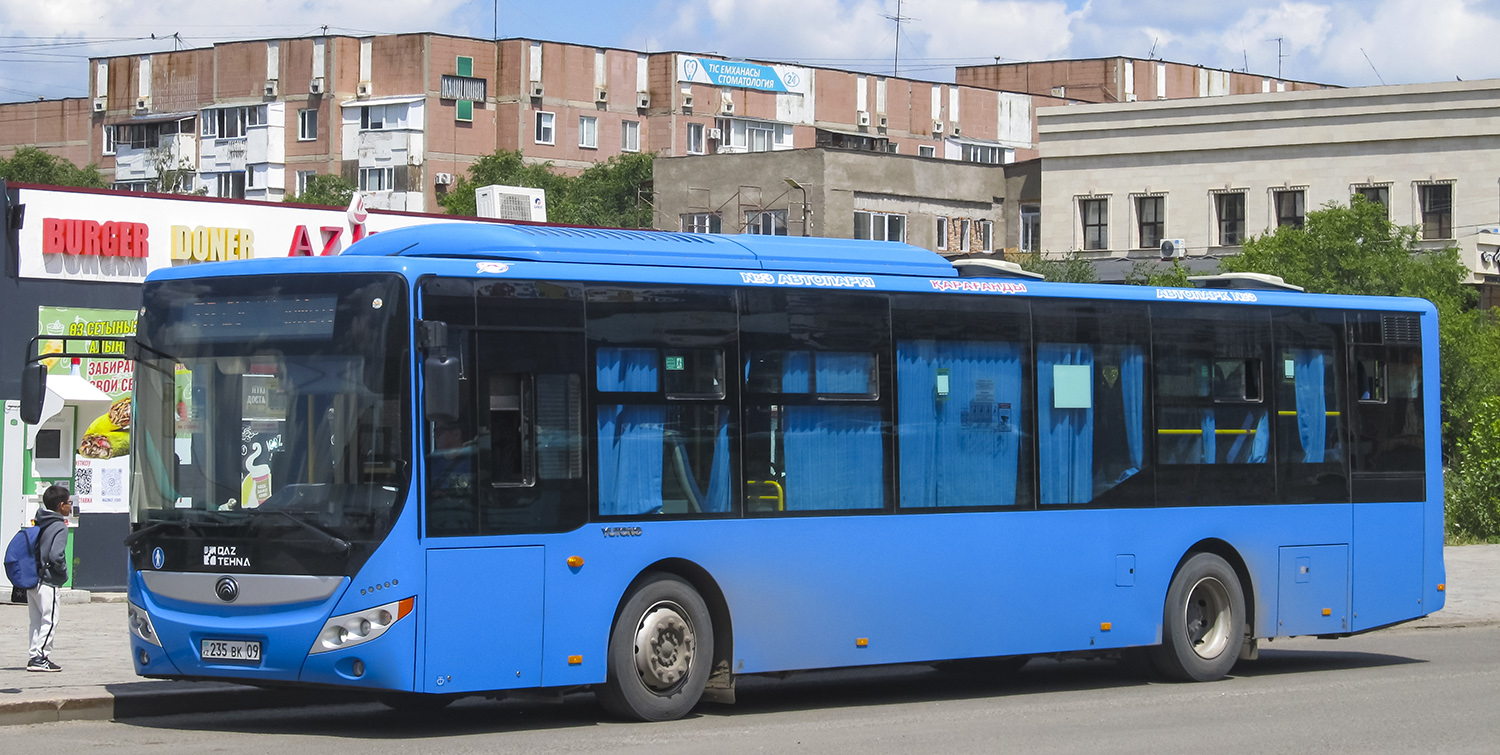 Карагандинская область, Yutong ZK6118HGA (QazTehna) № 235 BK 09