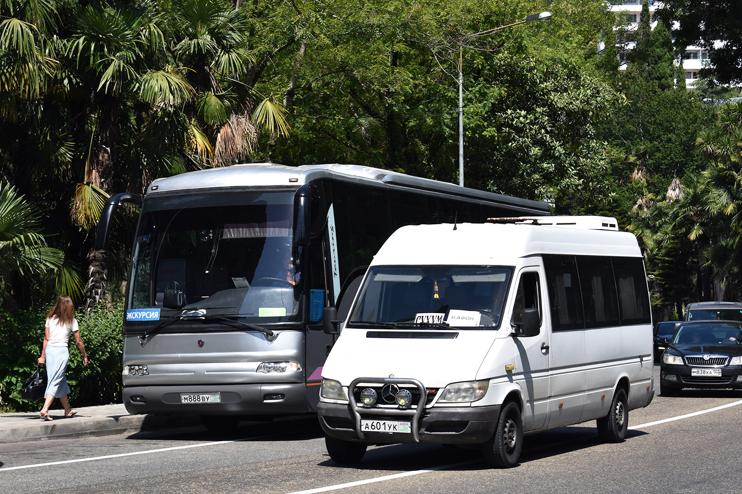 Абхазия, Mercedes-Benz Sprinter № А 601 УК