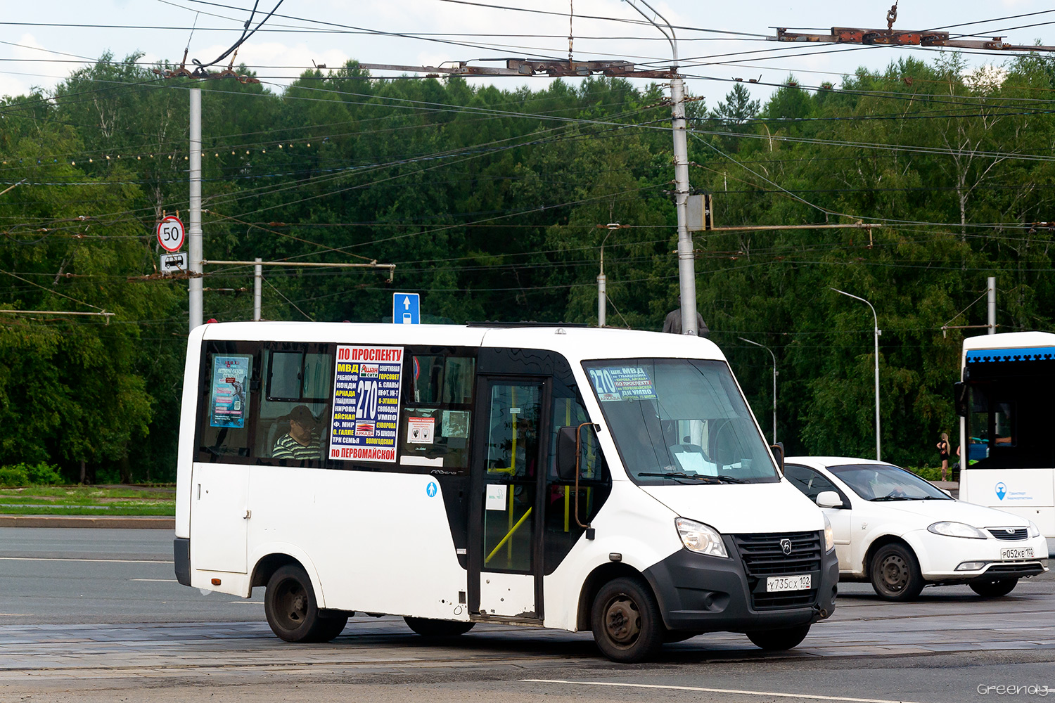 Башкортостан, ГАЗ-A64R42 Next № У 735 СХ 102