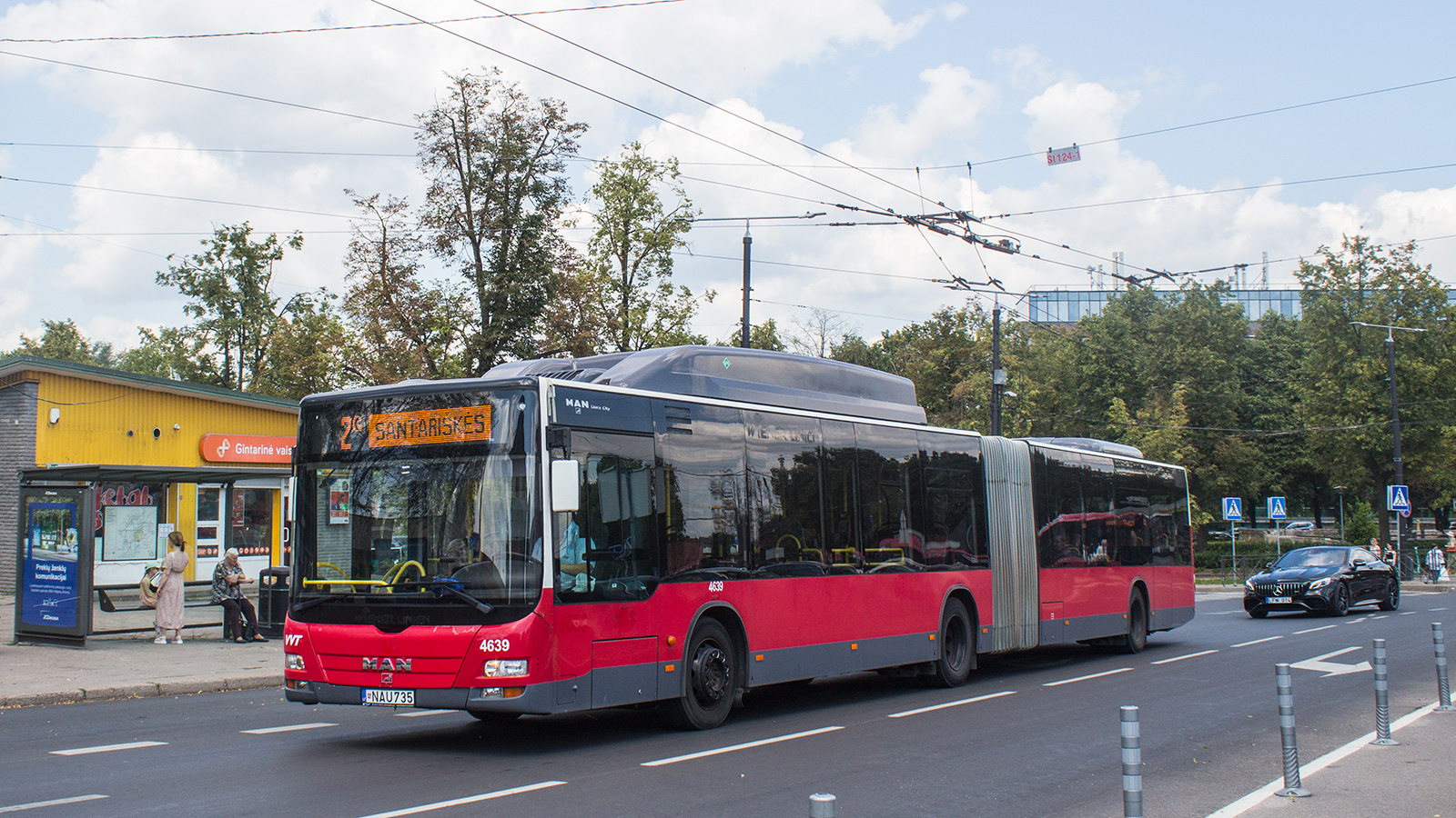 Литва, MAN A23 Lion's City G NG273 LPG № 4639