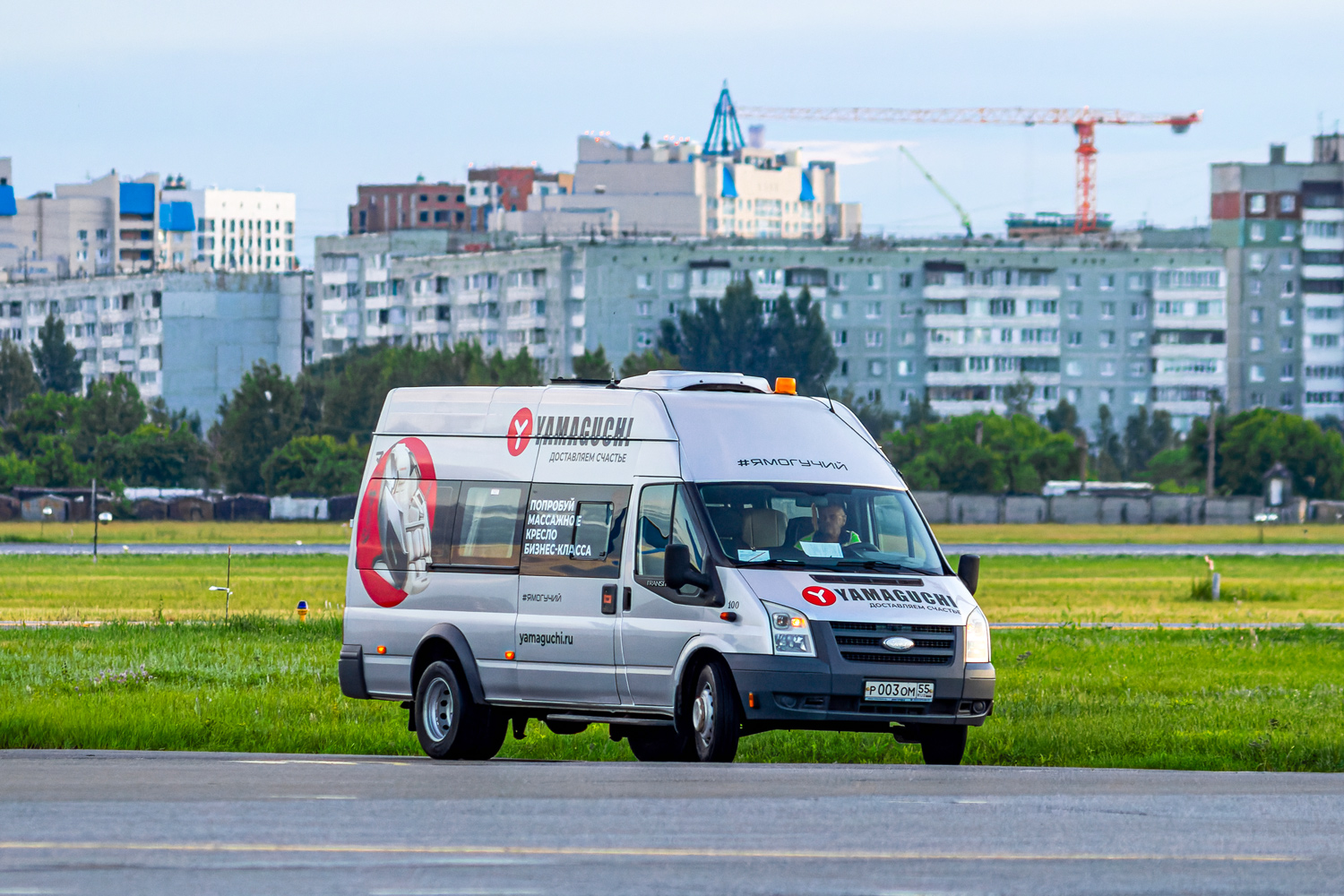 Омская вобласць, Нижегородец-222701 (Ford Transit) № 100