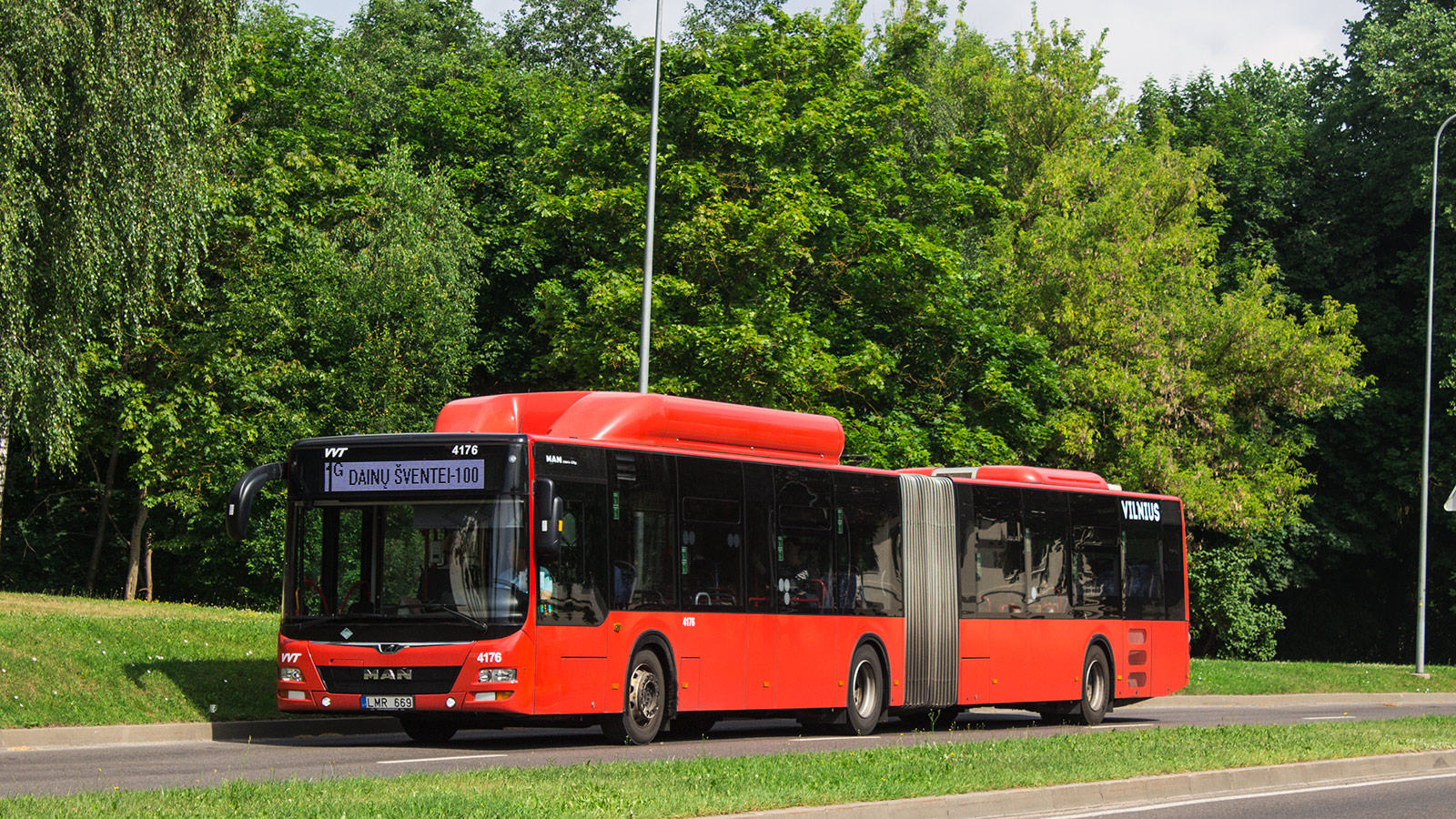 Lietuva, MAN A23 Lion's City G NG313 CNG Nr. 4176