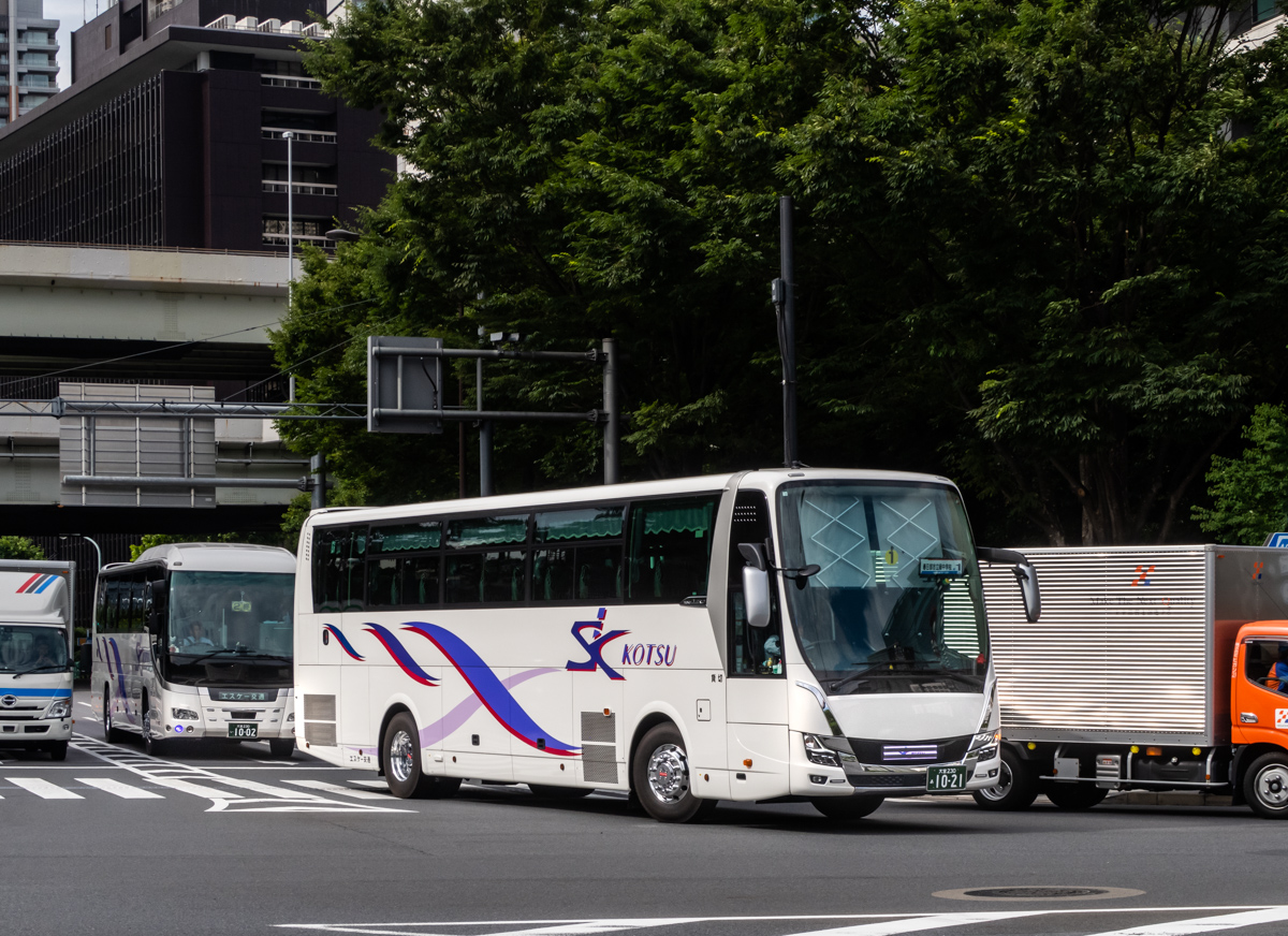 Япония, Mitsubishi Fuso Aero Queen 2TG-MS06GP № 大宮230あ1021
