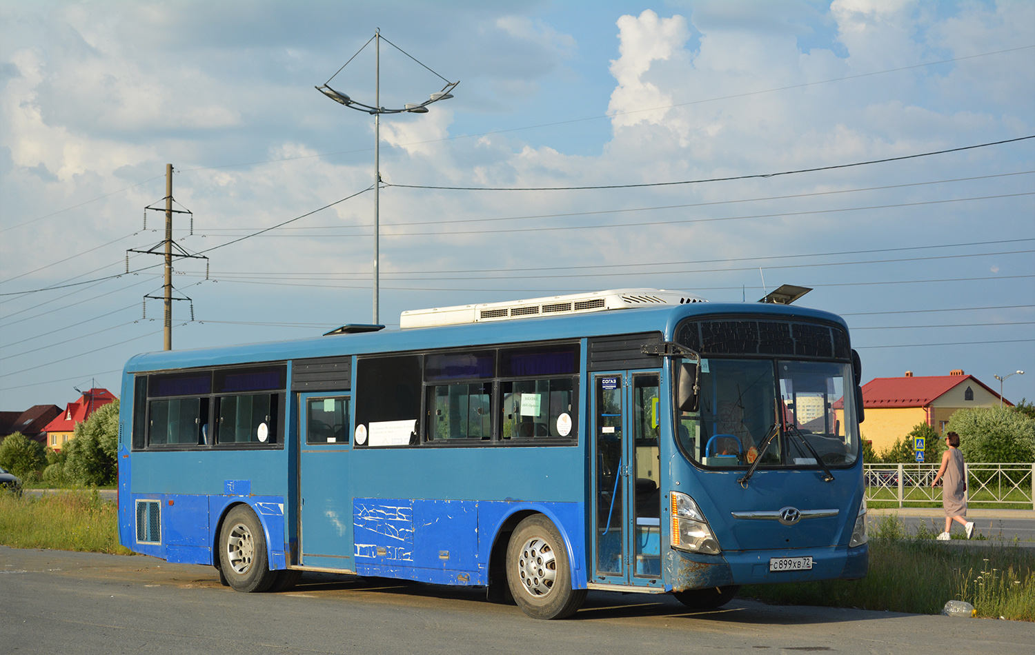 Тюменская область, Hyundai New Super AeroCity 1F/L № С 899 ХВ 72