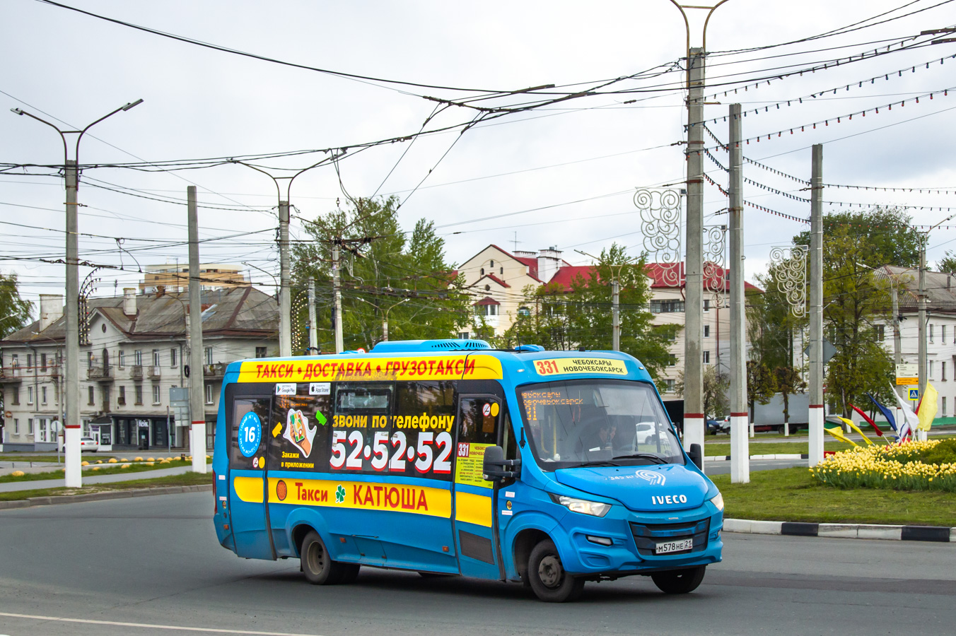 Чувашия, Нижегородец-VSN700 (IVECO) № М 578 НЕ 21