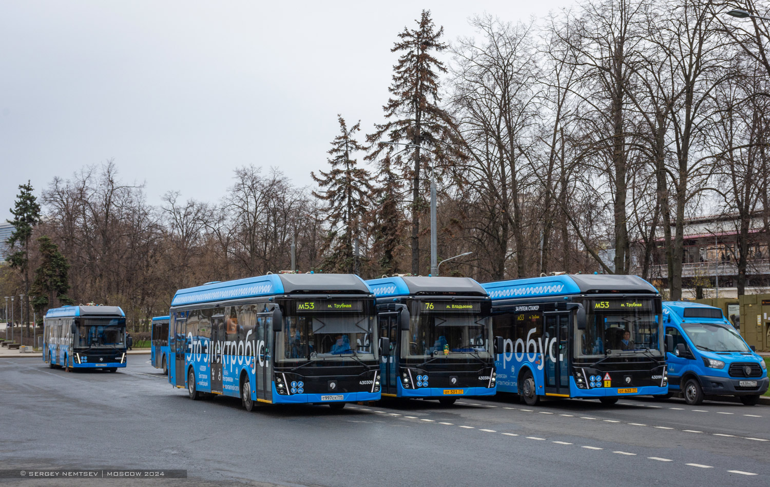 Moskau, LiAZ-6274 Nr. 430309