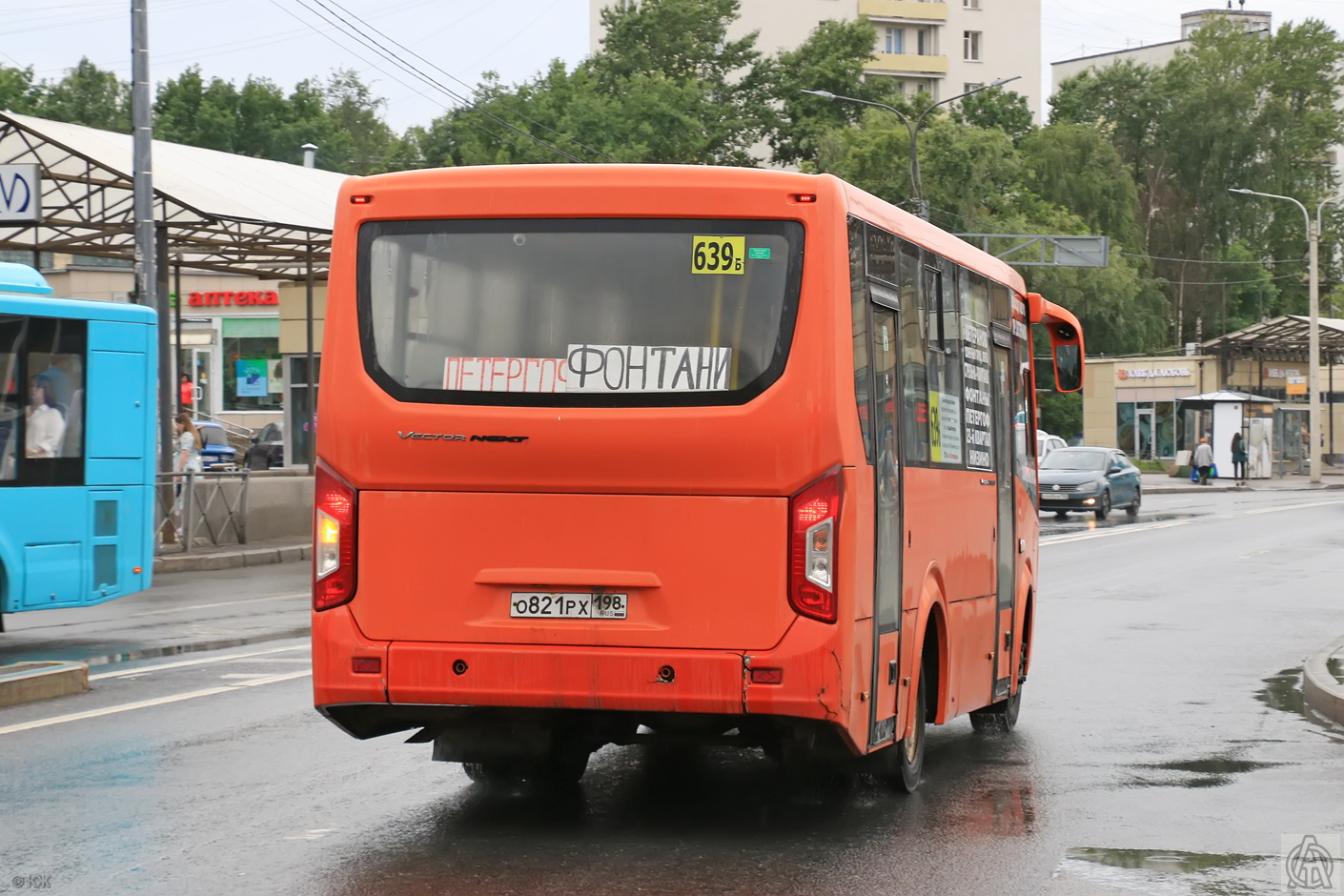 Санкт-Петербург, ПАЗ-320405-04 "Vector Next" № О 821 РХ 198