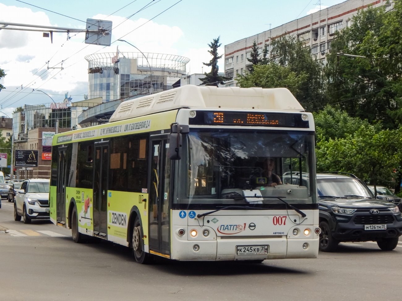 Вологодская область, ЛиАЗ-5292.67 (CNG) № 007