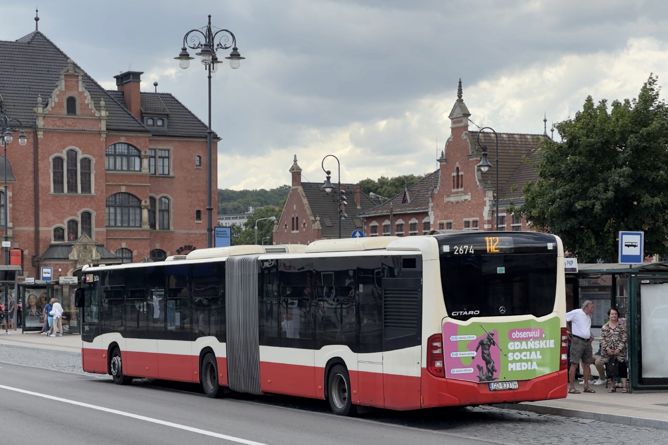 Польша, Mercedes-Benz Citaro C2 G № 2674
