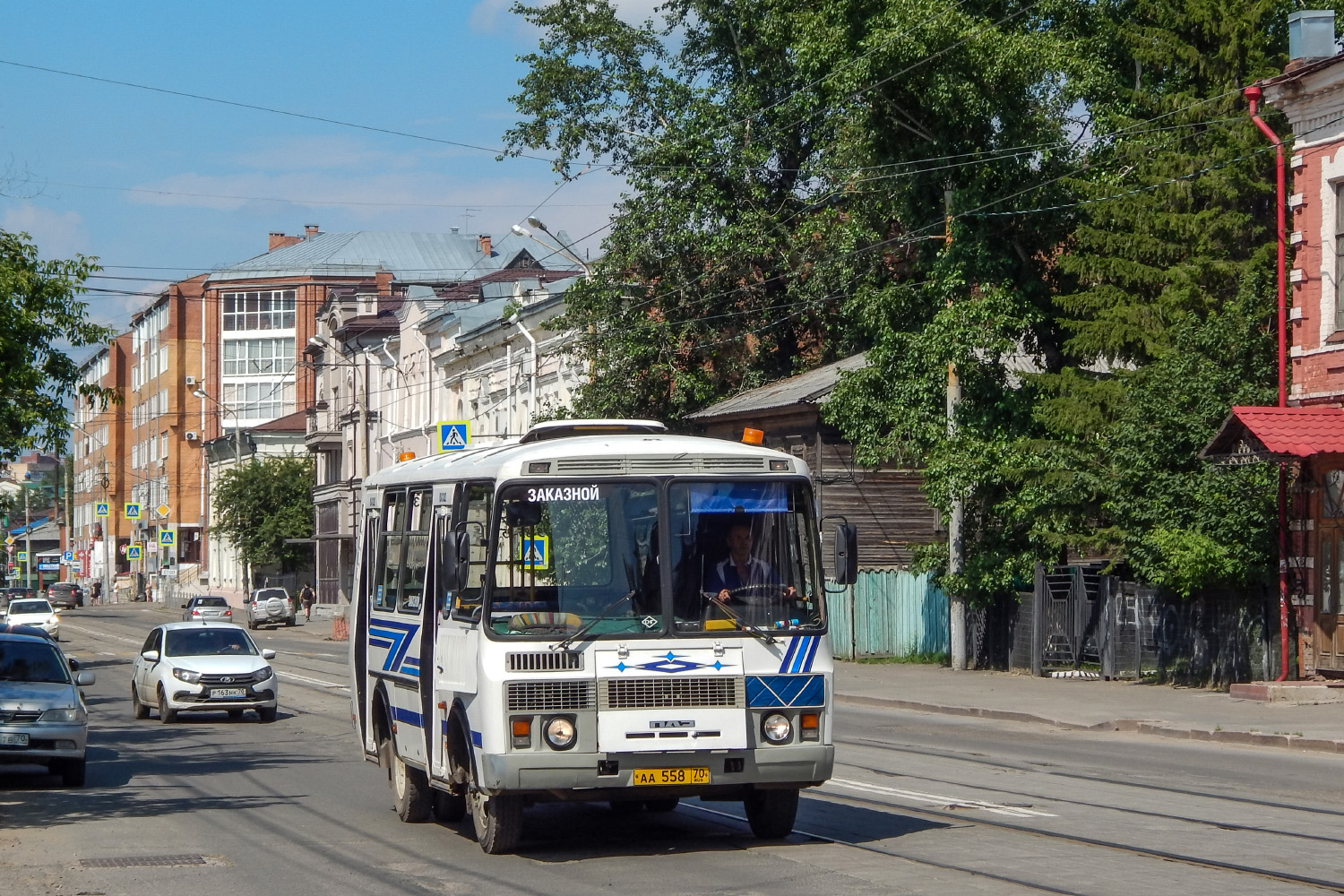 Томская область, ПАЗ-32054 № АА 558 70