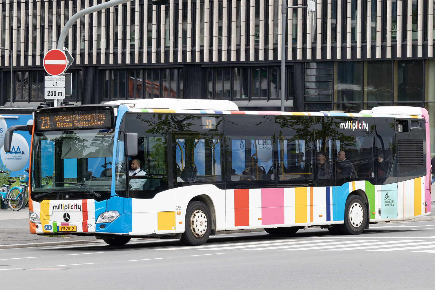 Luxembourg, Mercedes-Benz Citaro C2 Nr. 672