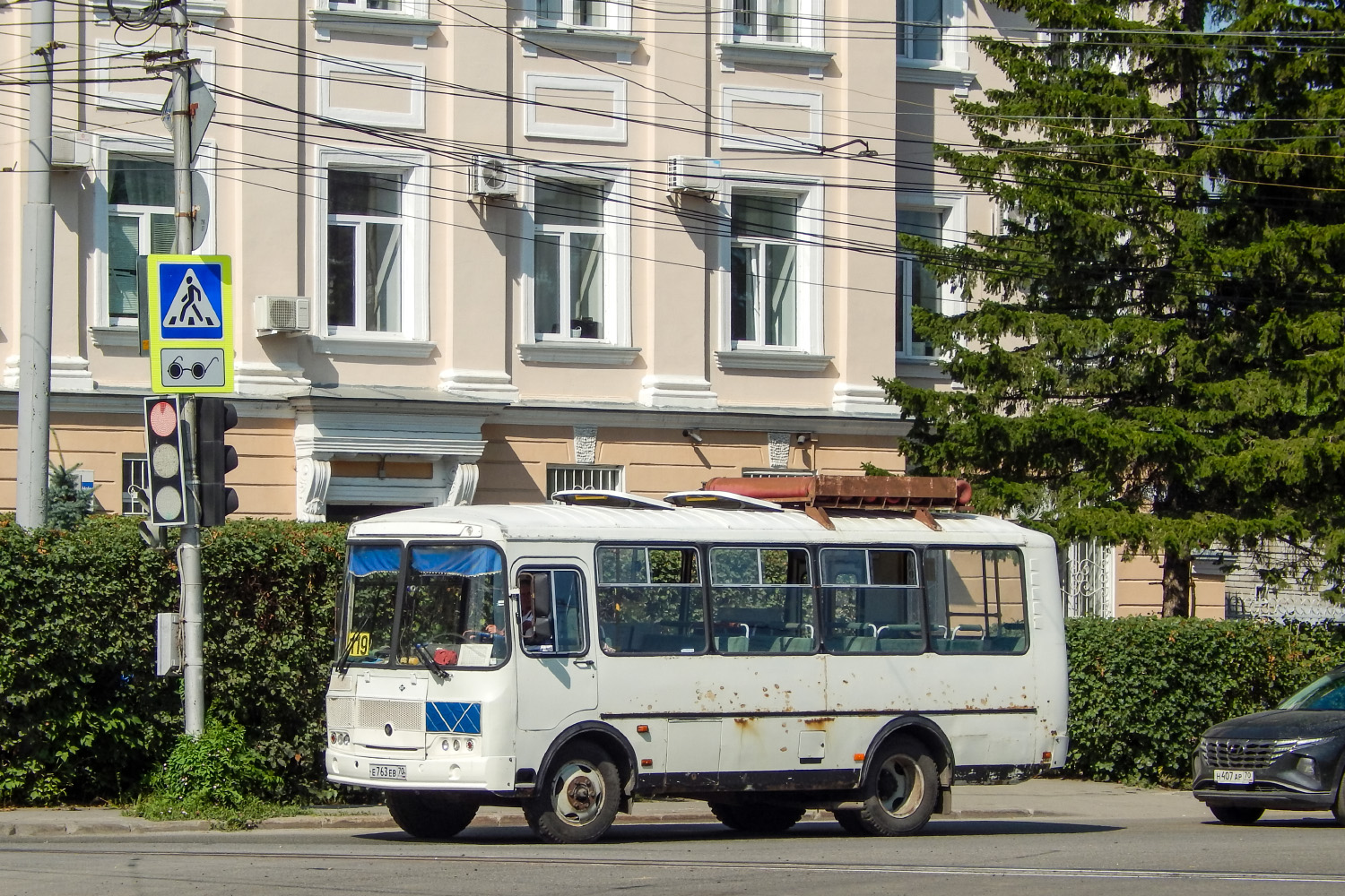 Томская область, ПАЗ-32054 № Е 763 ЕВ 70