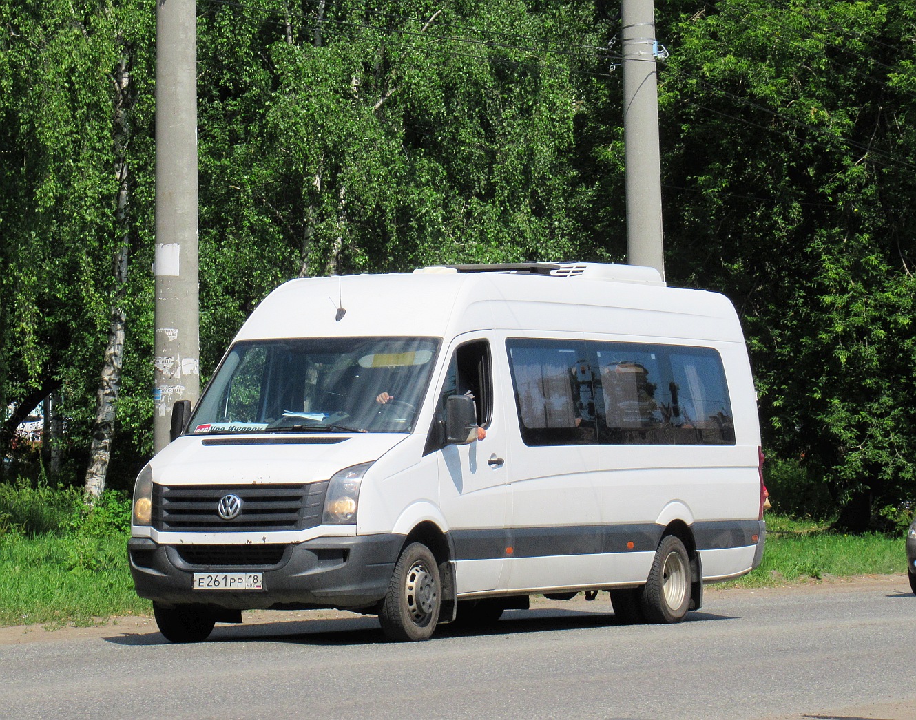 Удмуртия, Луидор-223712 (Volkswagen Crafter) № Е 261 РР 18