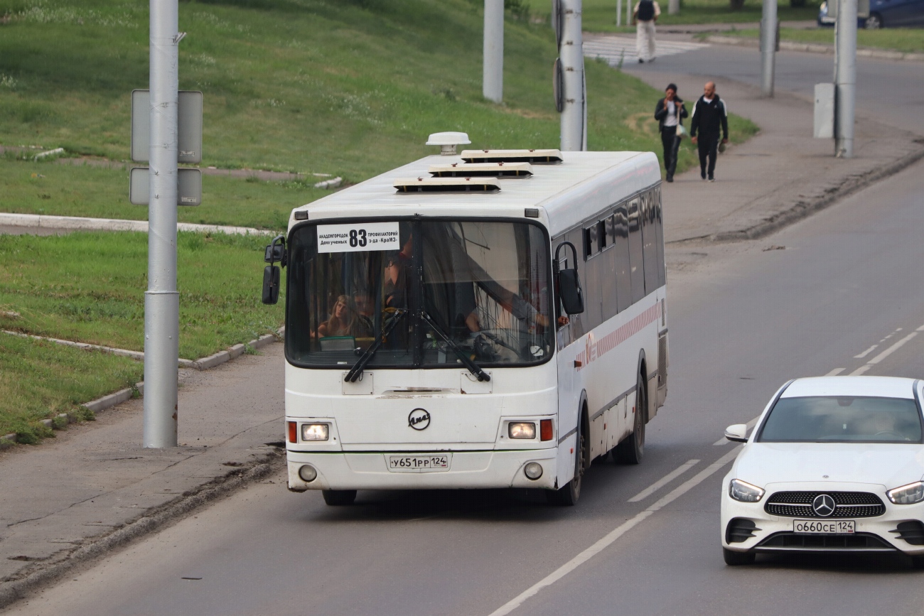 Красноярский край, ЛиАЗ-5256.53 № У 651 РР 124