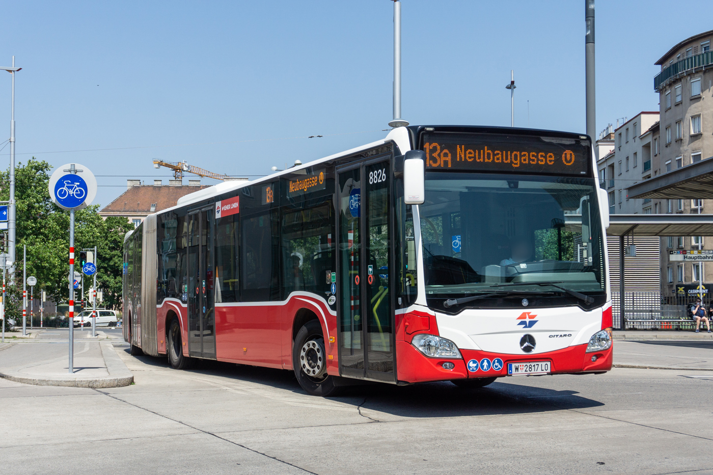 Австрия, Mercedes-Benz Citaro C2 G № 8826