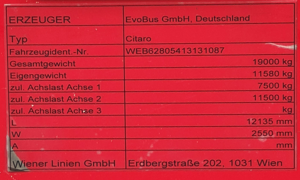 Австрия, Mercedes-Benz Citaro C2 № 8175