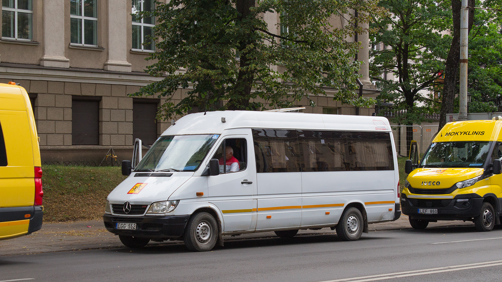 Литва, Mercedes-Benz Sprinter W901–905 № EGG 552; Литва — Праздник песни 2024