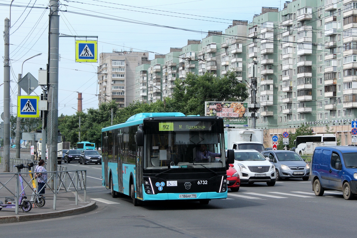 Санкт-Петербург, ЛиАЗ-5292.65 № 6732