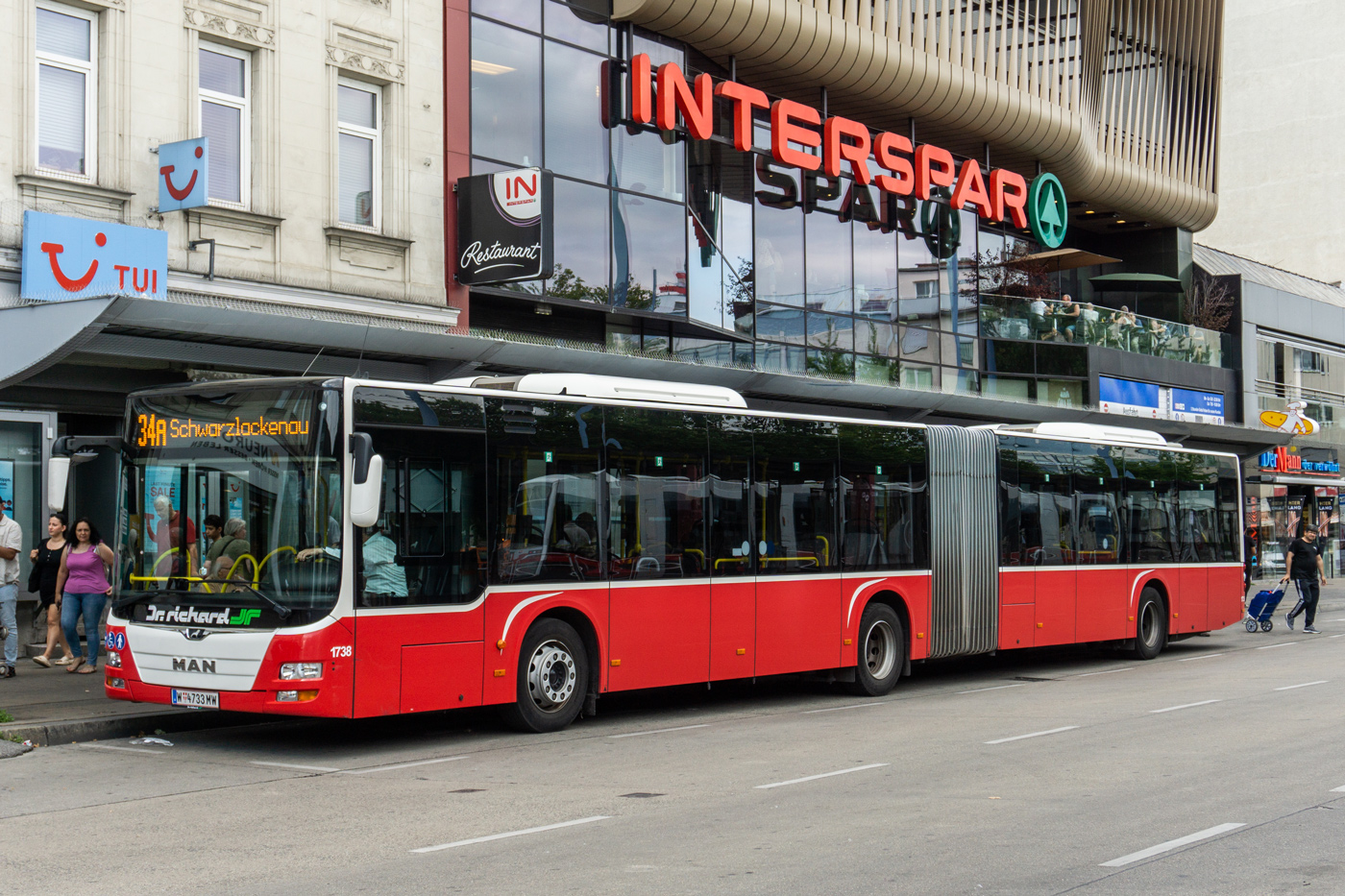 Австрия, MAN A23 Lion's City G NG363 № 1738