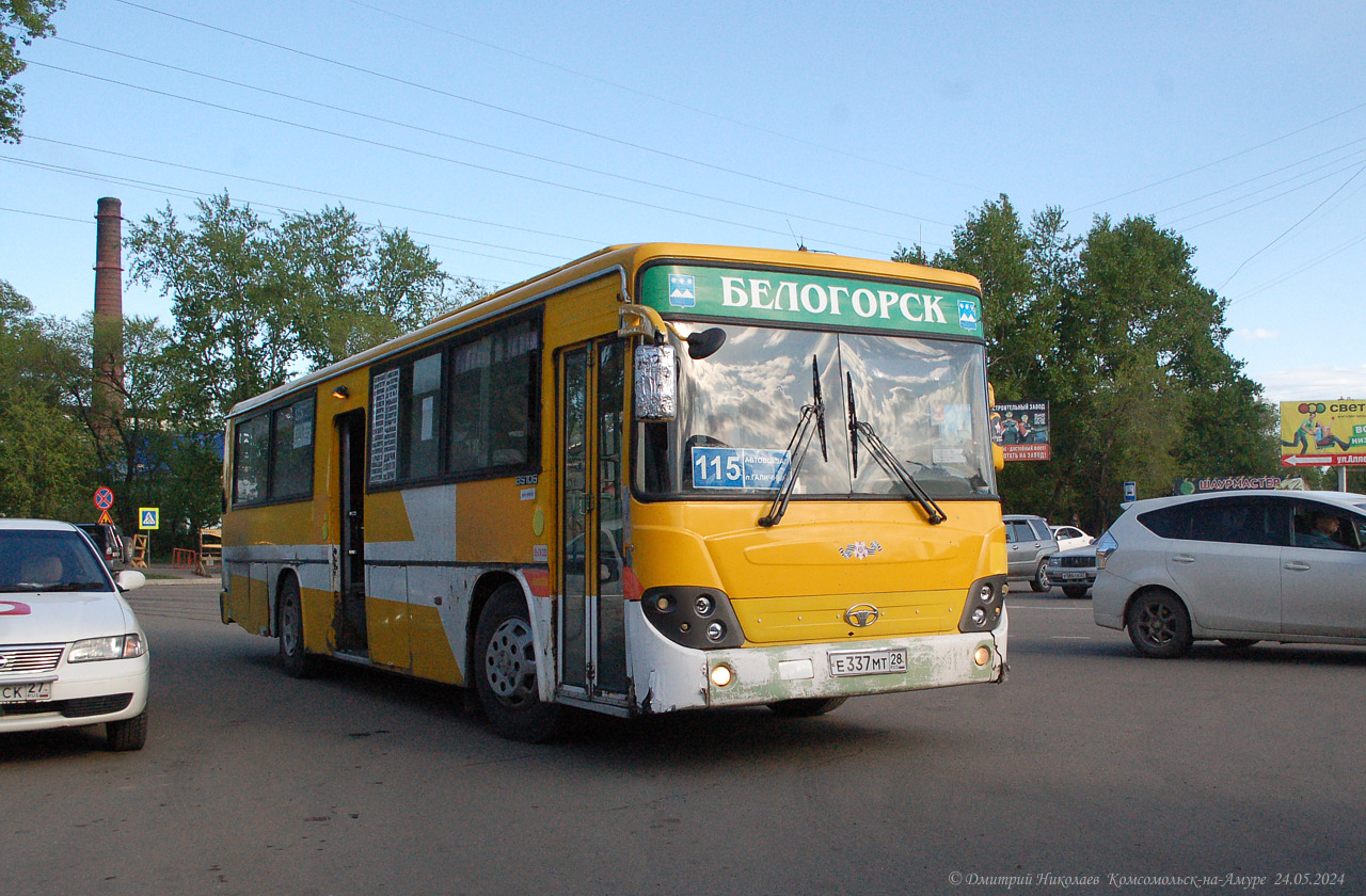 Хабаровский край, Daewoo BS106 Royal City (Busan) № Е 337 МТ 28