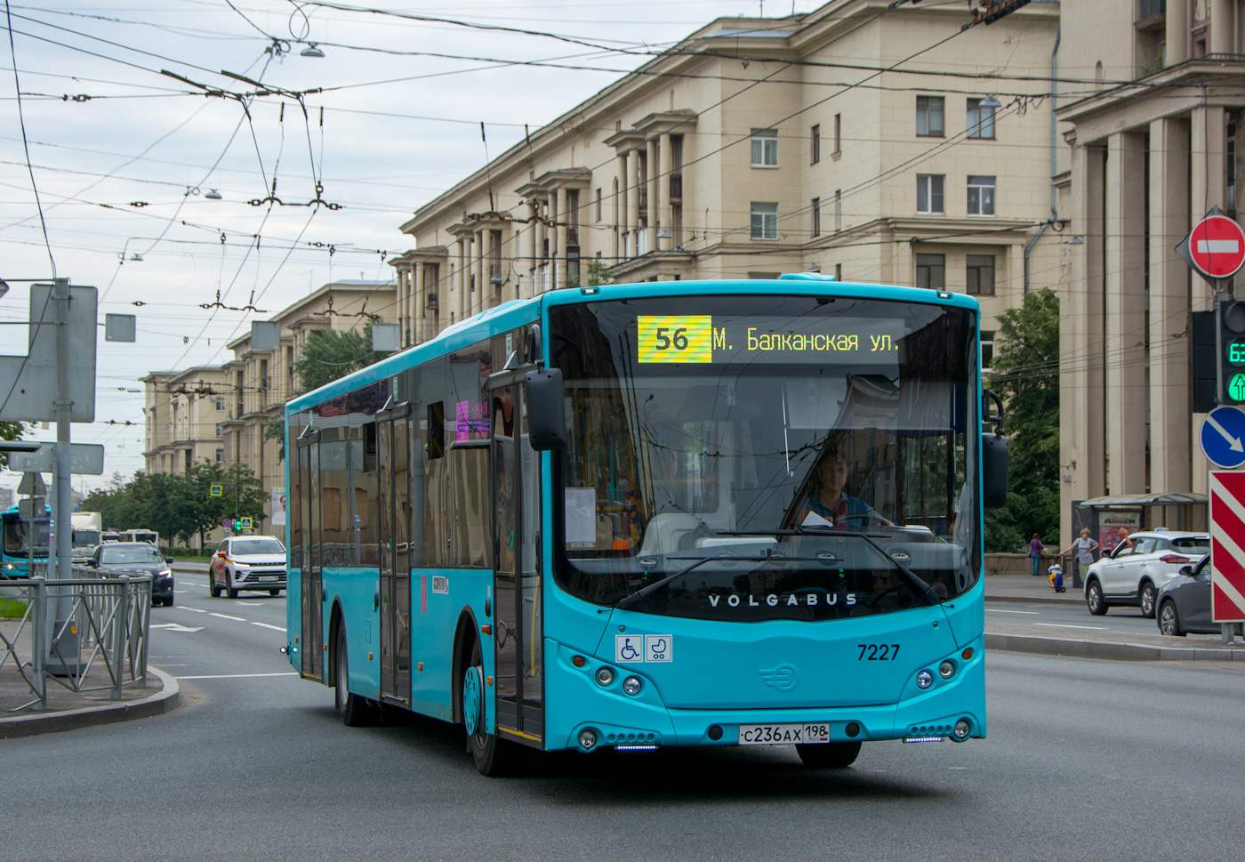 Санкт-Петербург, Volgabus-5270.02 № 7227