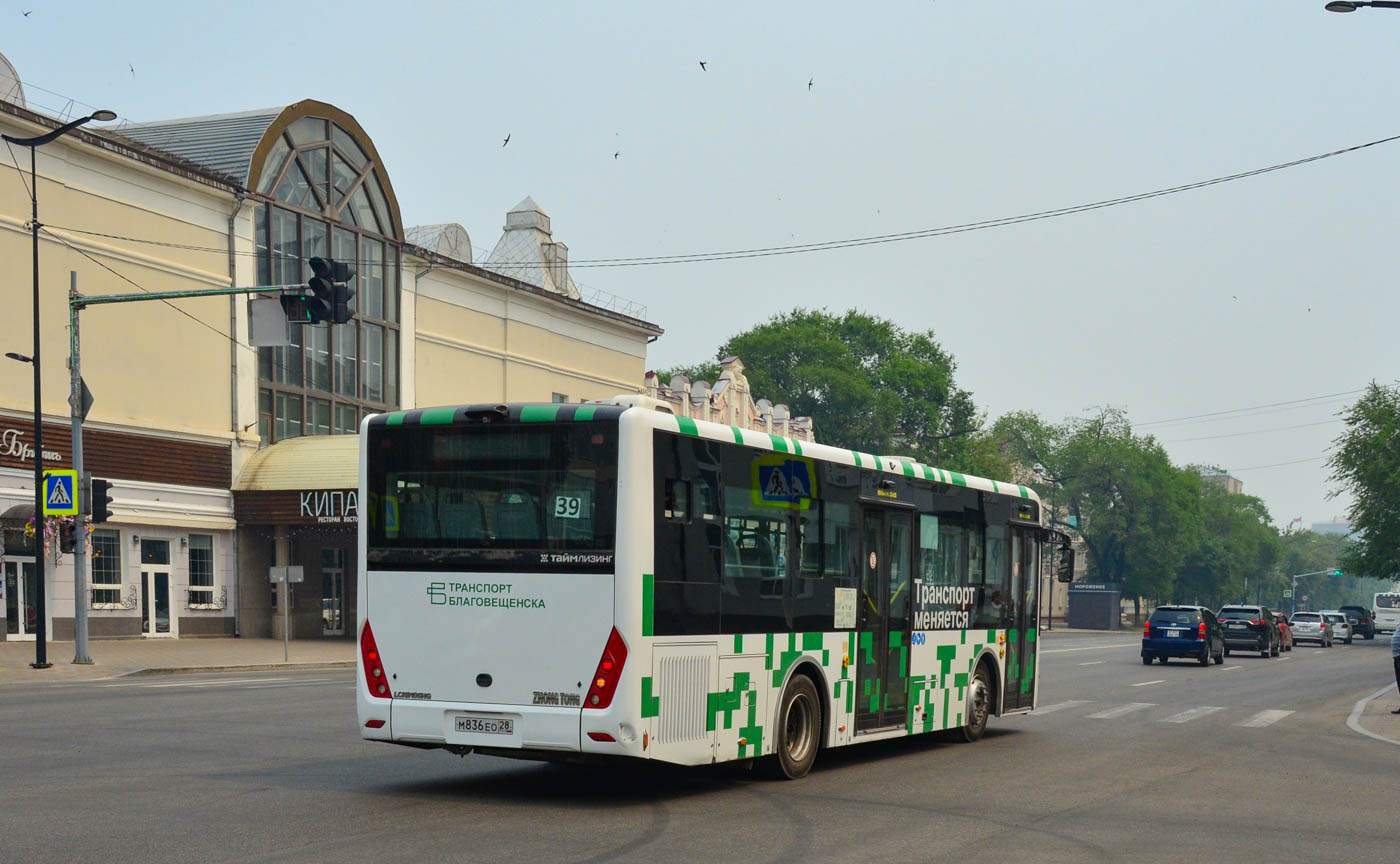 Амурская область, Zhong Tong LCK6105HG № М 836 ЕО 28