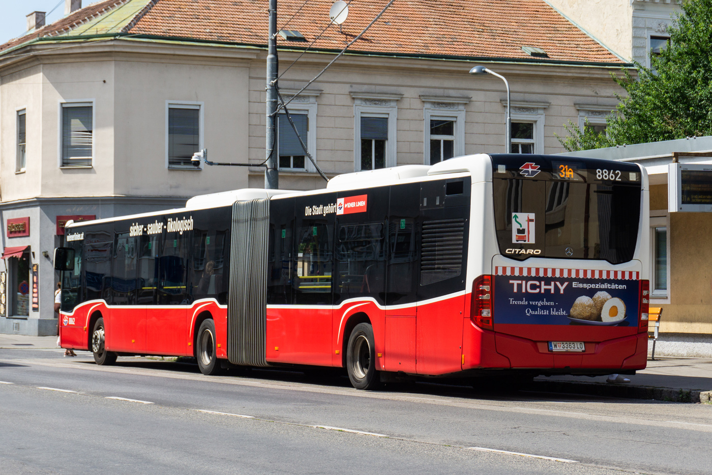 Австрия, Mercedes-Benz Citaro C2 G № 8862