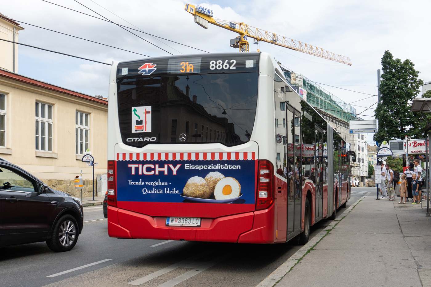 Австрия, Mercedes-Benz Citaro C2 G № 8862