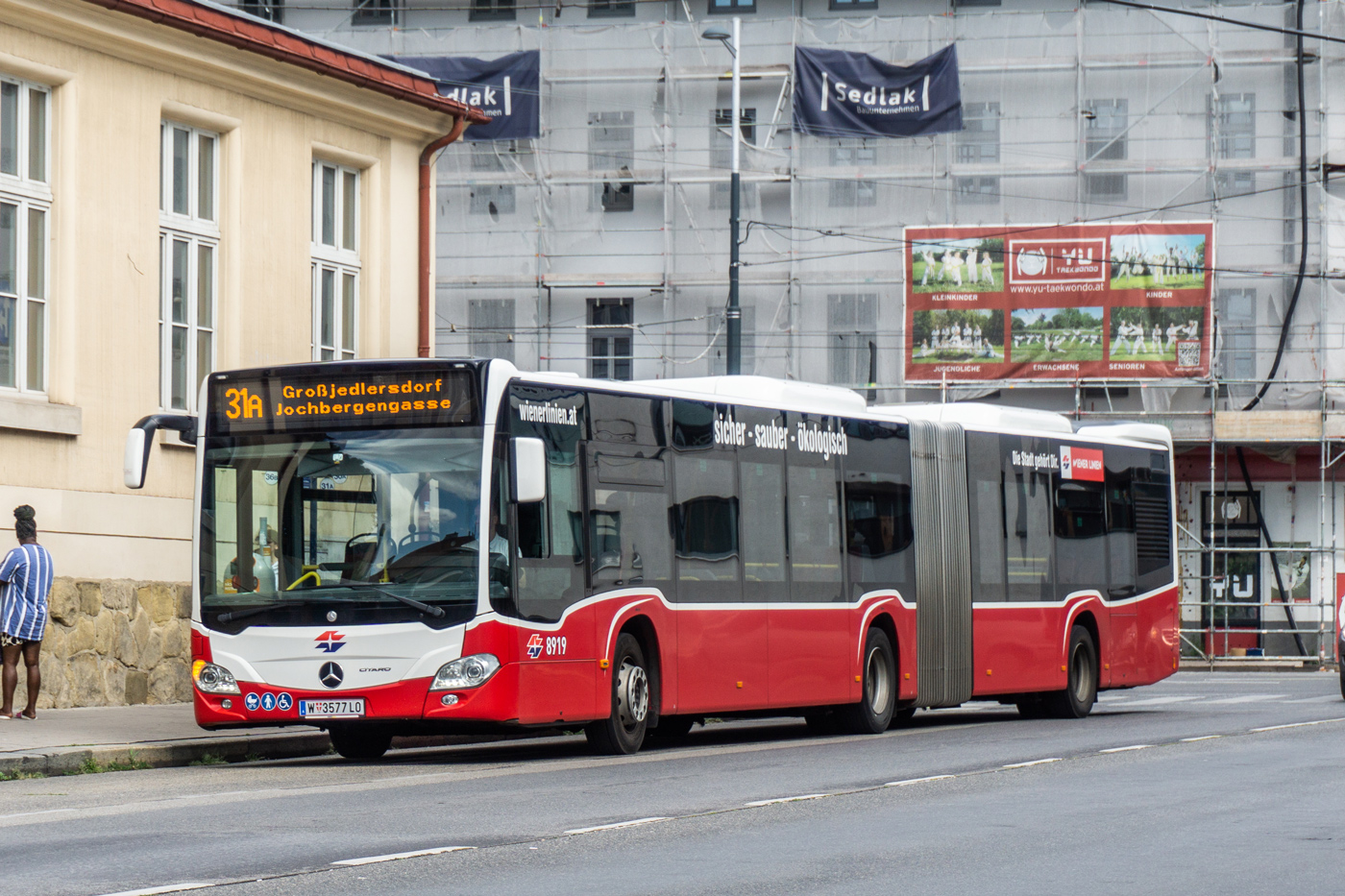 Австрия, Mercedes-Benz Citaro C2 G № 8919