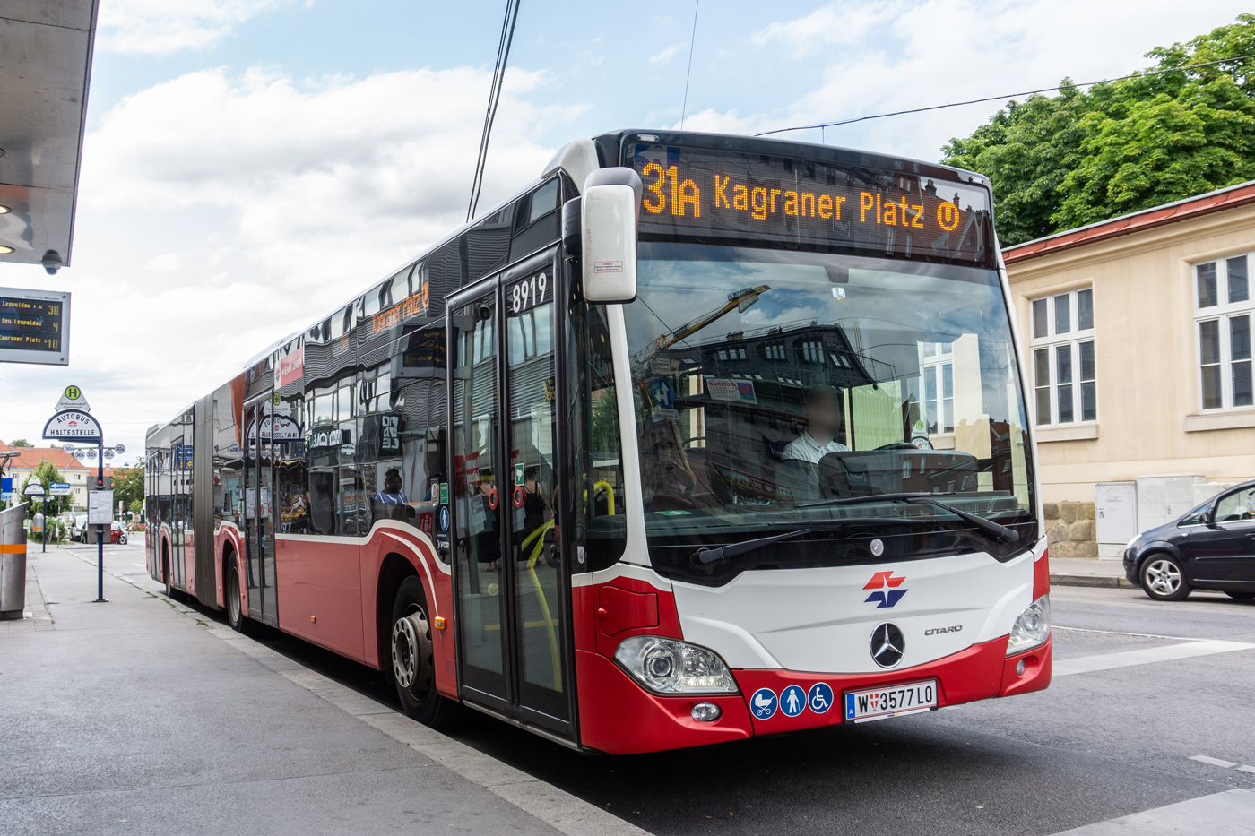 Австрия, Mercedes-Benz Citaro C2 G № 8919