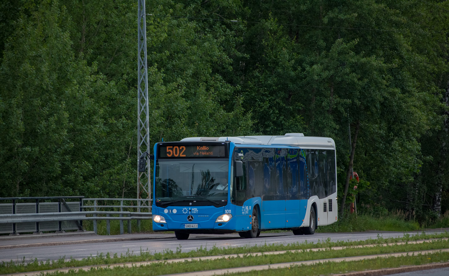 Финляндия, Mercedes-Benz Citaro C2 LE MÜ № 1011