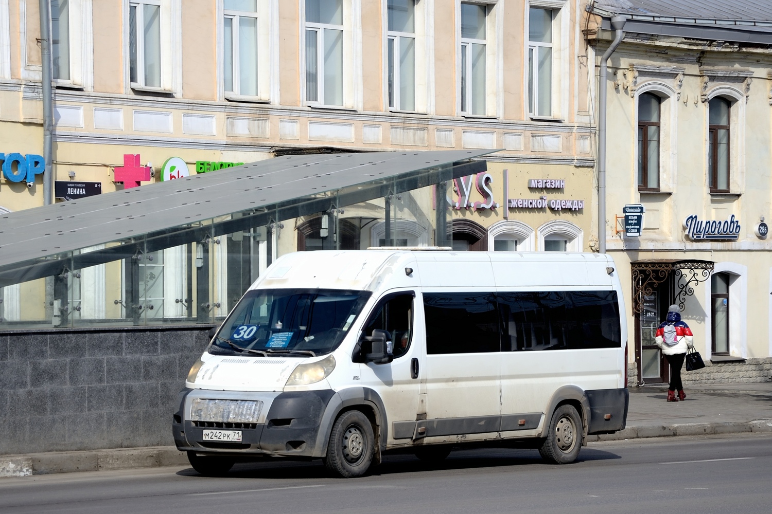 Тульская область, Нижегородец-FST613 (FIAT Ducato) № М 242 РК 71