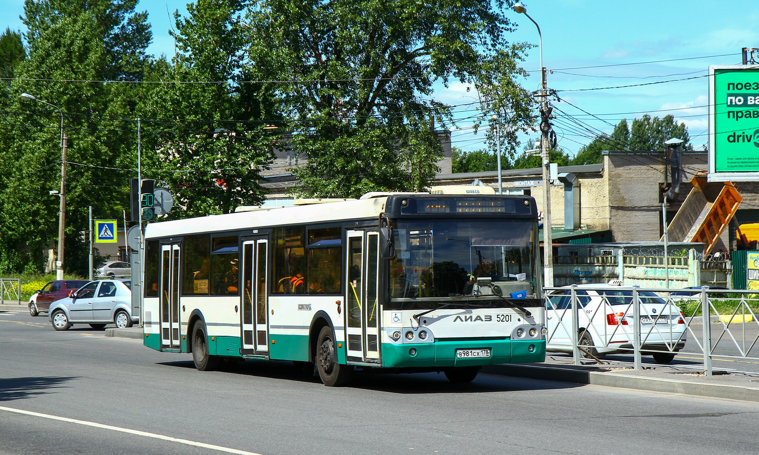 Санкт-Петербург, ЛиАЗ-5292.60 № 5201