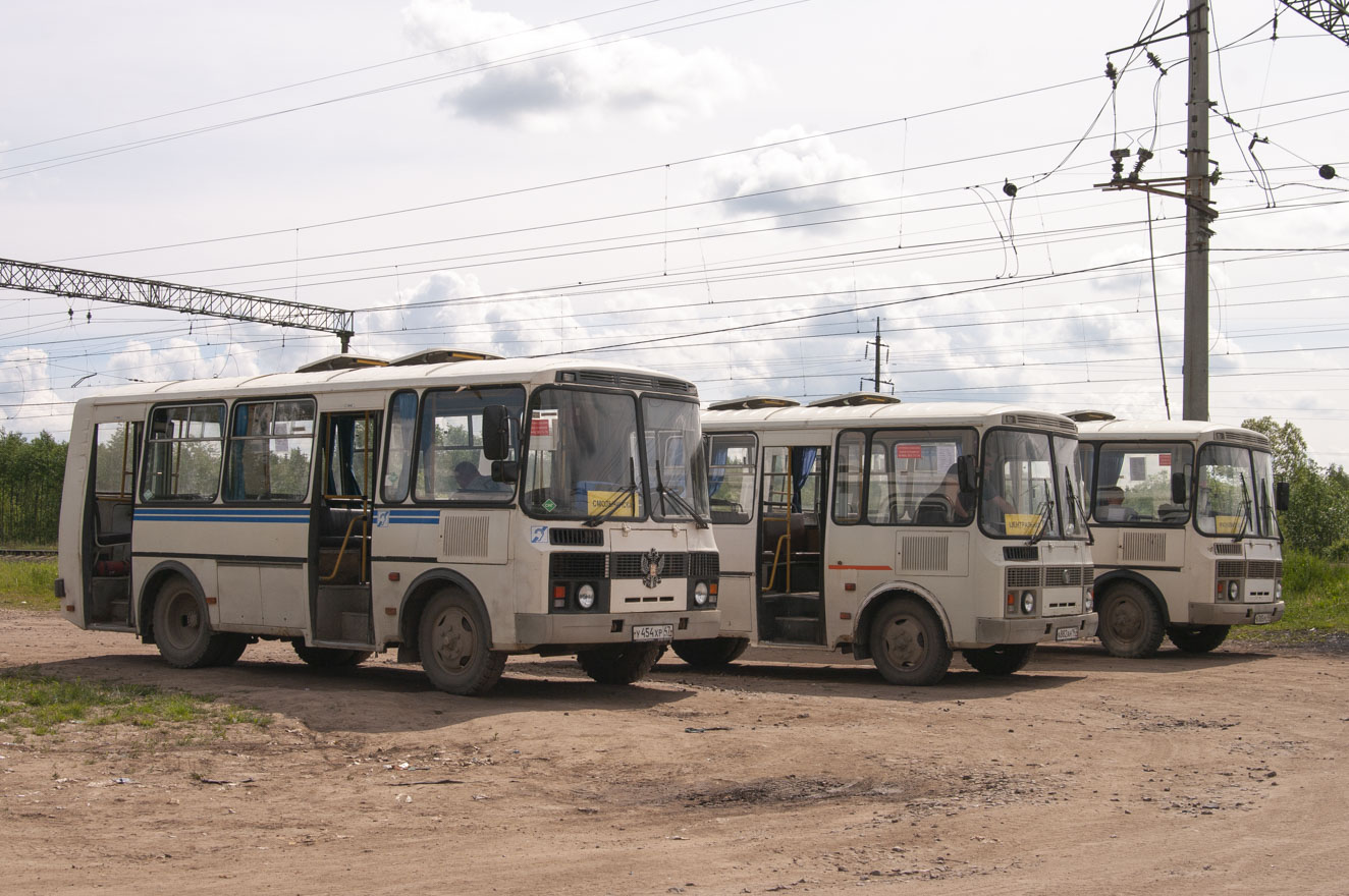 Ленинградская область, ПАЗ-32053 № У 454 ХР 47