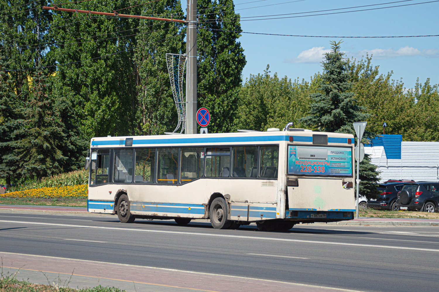 Пензенская область, Mercedes-Benz O405N2 № Т 387 АВ 58