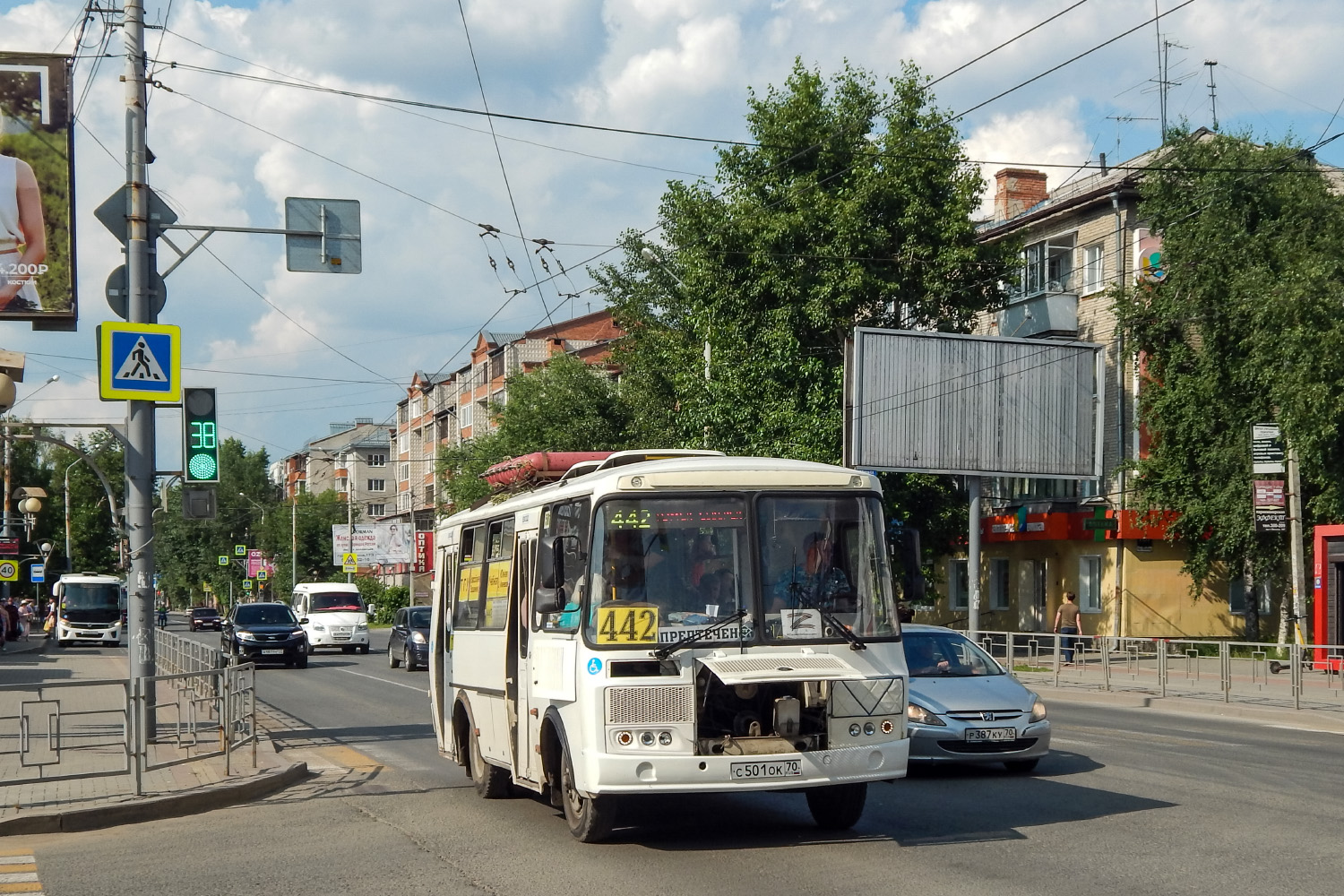 Томская область, ВСА3033 (ПАЗ-32054) № С 501 ОК 70